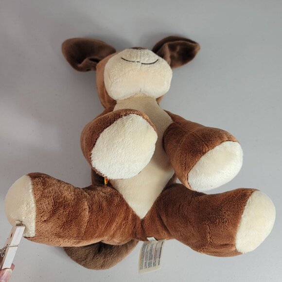 Build a Bear Puppy Dog Plush Brown 12" Sits Smiling Floppy Ears Retired 2010 - Picture 7 of 11